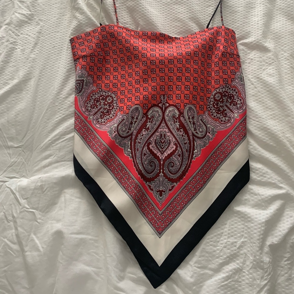 Zara bandana top